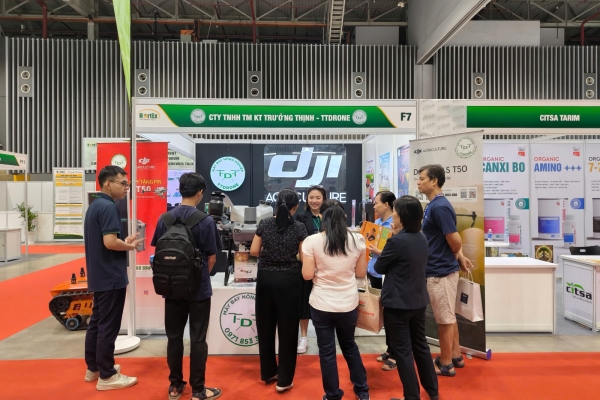 TTDRONE - TRIỂN LÃM HORTEX 2025 TẠI SECC
